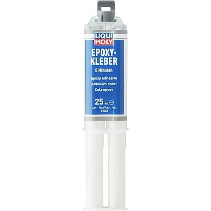 Liqui Moly Epoxy 6183, 2-Komponenten-Universalkleber, hochfest und schnellhärtend, 25ml