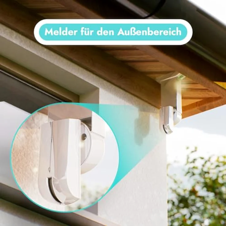 Satel BE Wave Outdoor Curtain Detector AOCD-260, Funk Außen und Innen Passiv Infrarot und Mikrowellen Vorhang Bewegungsmelder für Alarmanlage und Smart Home, 1300 m Funkreichweite – Bild 4