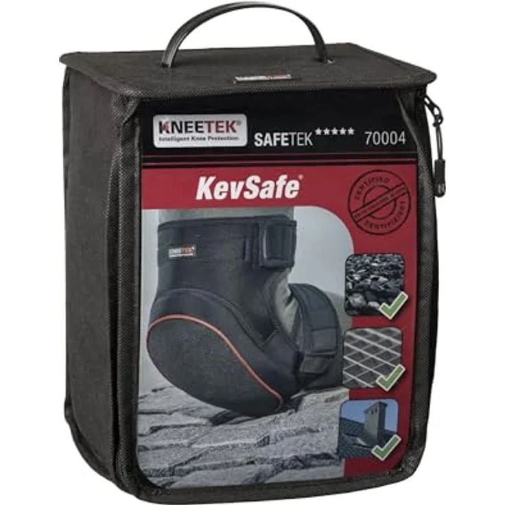 KNEETEK Knieschoner Kevlar abriebfest DIN/EN14404 KNEETEK waschbar - Preisvergleich – Bild 2