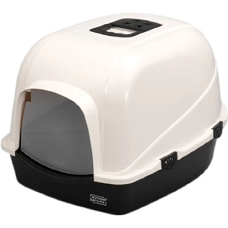Europet Bernina 441-174340 Eco Katzentoilettenhaus 56 x 70 x 46 cm, charcoal – Bild 3
