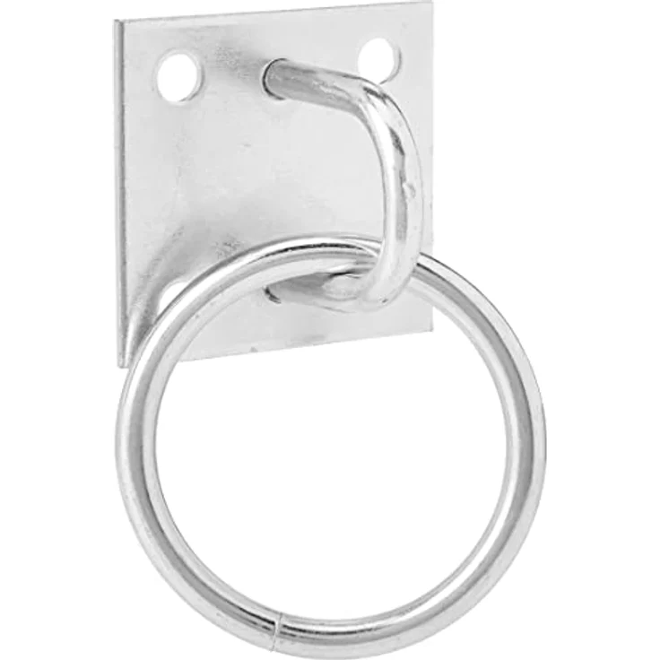 Fixman 302410 Galvanisierte Augplatte, Silber – Bild 2
