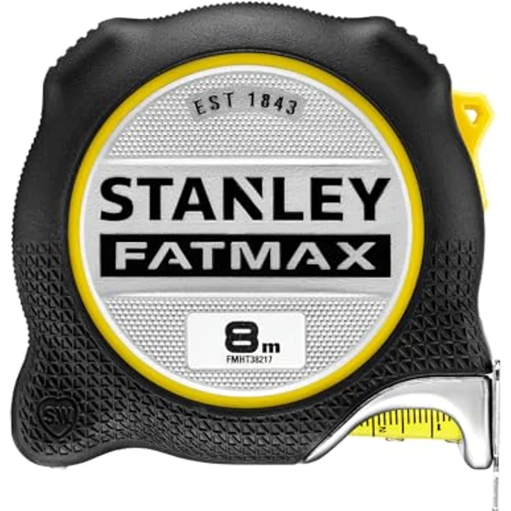 Dewalt Stanley FatMax Xtreme Maßband 8M, 32mm Breite, mit Fingerbremse und überdimensioniertem Haken, FMHT38217-0 – Bild 1