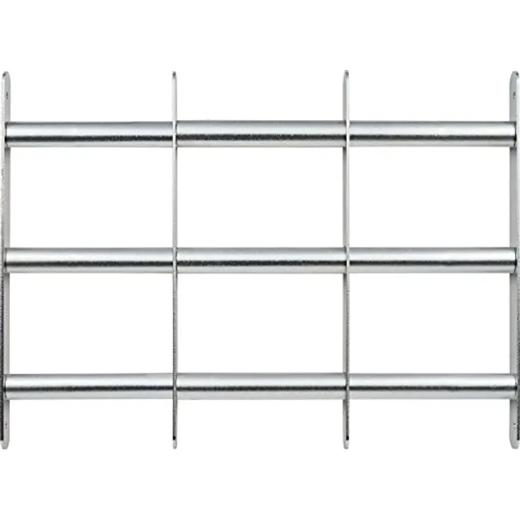 ABUS Fenstergitter FGI5450 - Gitter zur Einbruchsicherung von Keller- und Erdgeschossfenstern - 500-650 x 450 mm - 73431