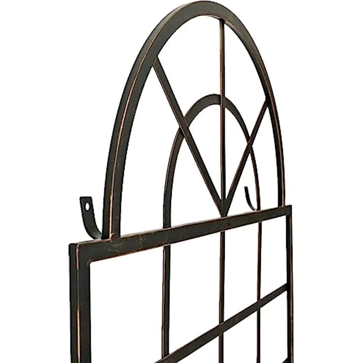CLP Rankhilfe Viva, 2 St., 2er Set, Eisen zur Wandbefestigung, antike Patina – Bild 5