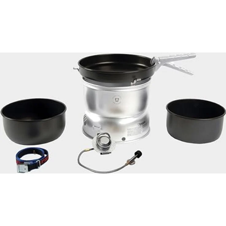 Trangia 25, Campingkocher für 3-4 Personen, hartanodisiertes Aluminium, 845 g, Einflammkocher, Spiritusbetrieb – Bild 2