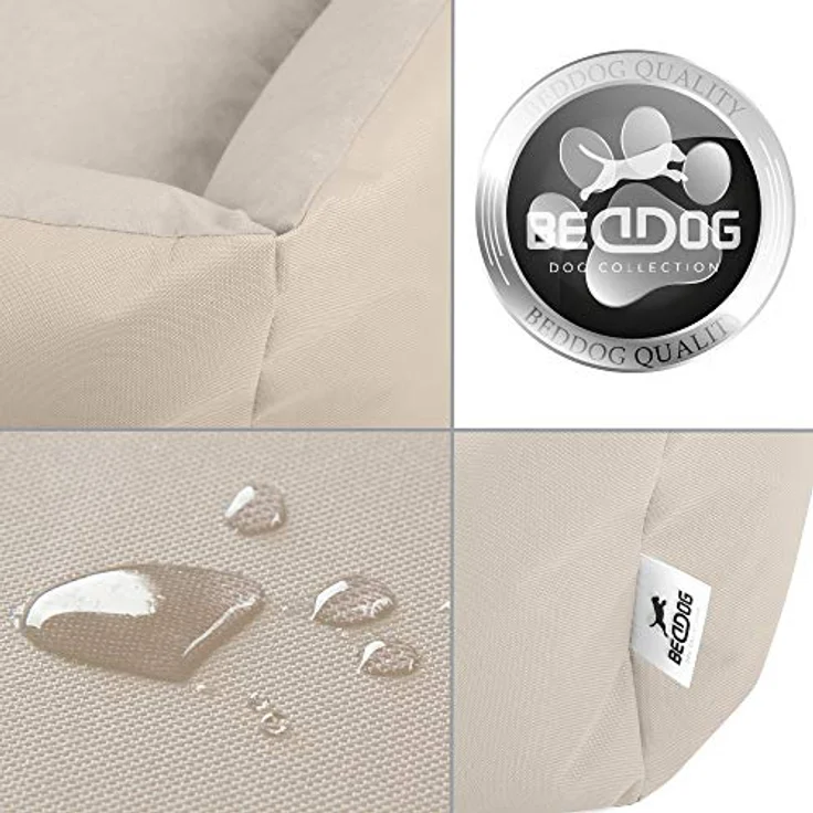BedDog Hundebett S - Hundekissen - Hundekorb - Waschbar - Hundesofa - Bezug abnehmbar – Bild 5
