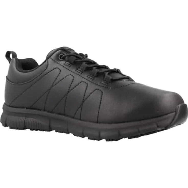Skechers 108214ECS NAMPA BEJA, rutschfeste Arbeitsschuhe mit Memory Foam und antistatischer Eigenschaft, Schwarz – Bild 5