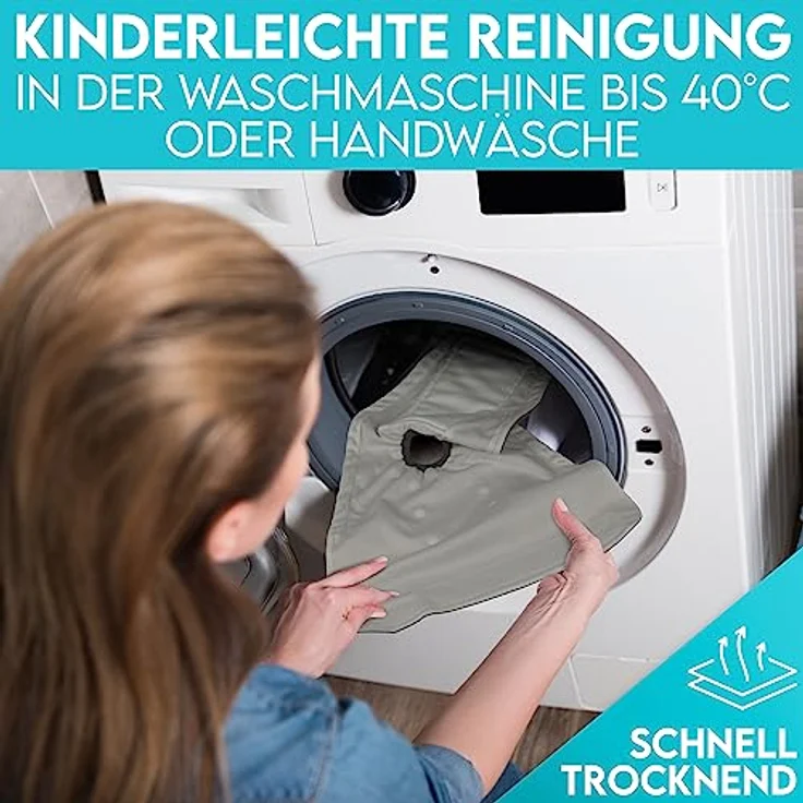 HUND IST KÖNIG® Hundewindeln für Hündinnen [3 STK] Saugstarke Läufigkeitshose für Hündinnen 3-Fach justierbar für festen Sitz - Umweltfreundliche Hunde Windeln bei Läufigkeit & Inkontinenz – Bild 5
