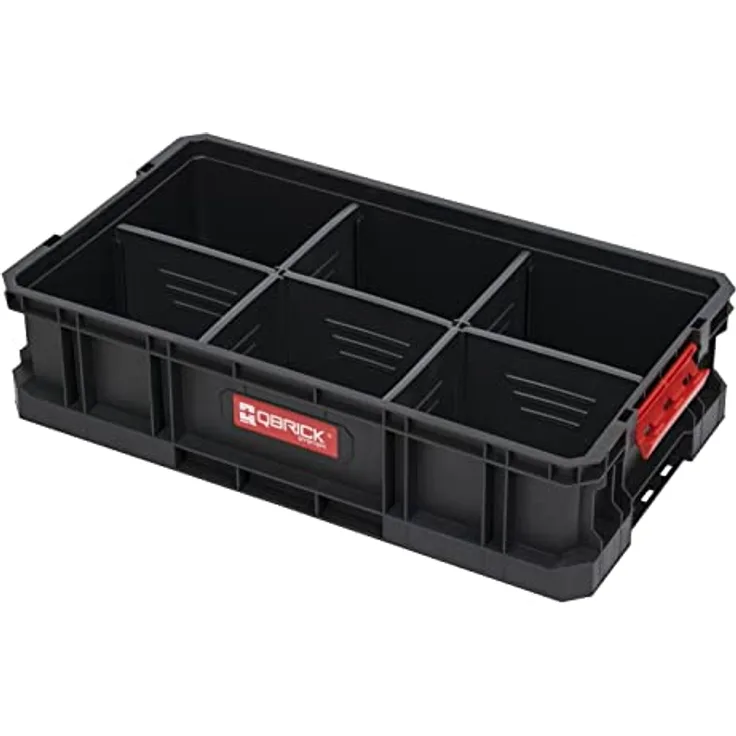 QBRICK System Two Box 100 Flex Werkzeugkasten mit Trennwänden