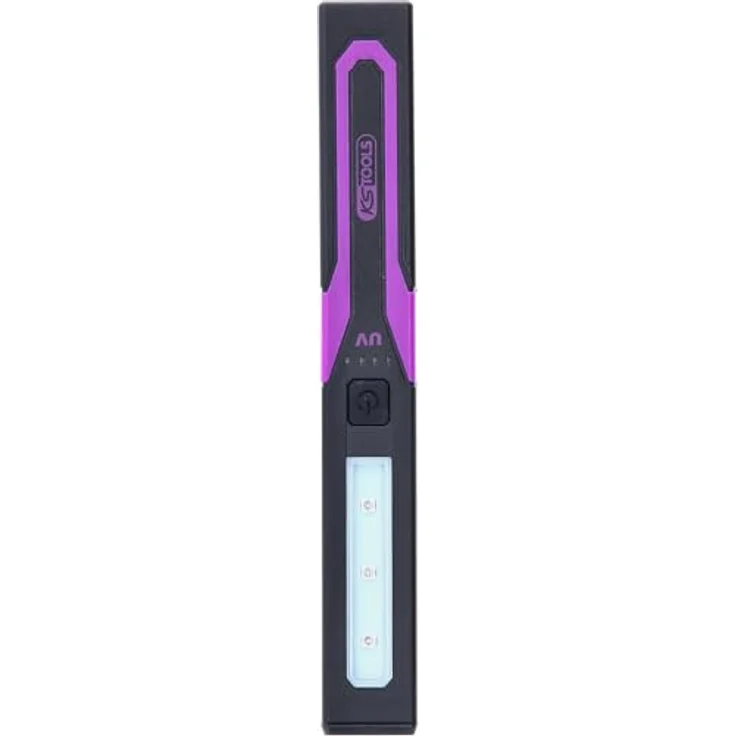 KS Tools 150.4641 eQi UltimateBEAM UV-Lecksuchleuchte 365 nm, Taschenlampe mit Lithium-Ionen-Hochleistungs-Akku, spritzwassergeschützt nach IP54, kompakte Bauform – Bild 4