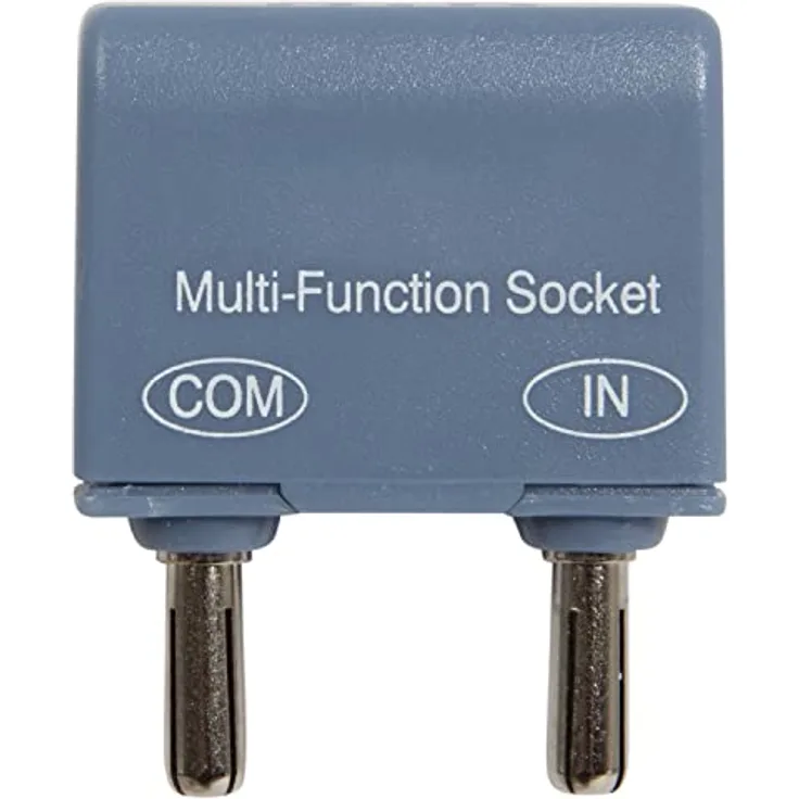Testboy Adapter für K-Type für Multimeter, Adapter für Thermoelemente (Werkzeugzubehör zur Anschließung von einemThermoelement-Temperaturfühler, Werkstattzubehör aus hochwertigen Materialien), Blau