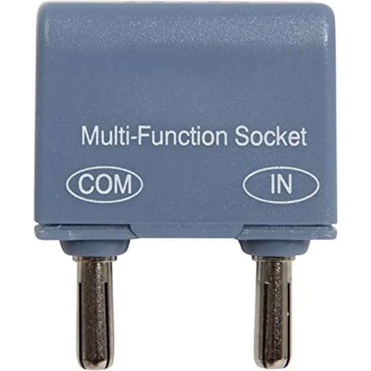 Testboy Adapter für K-Type für Multimeter, Adapter für Thermoelemente (Werkzeugzubehör zur Anschließung von einemThermoelement-Temperaturfühler, Werkstattzubehör aus hochwertigen Materialien), Blau – Bild 1