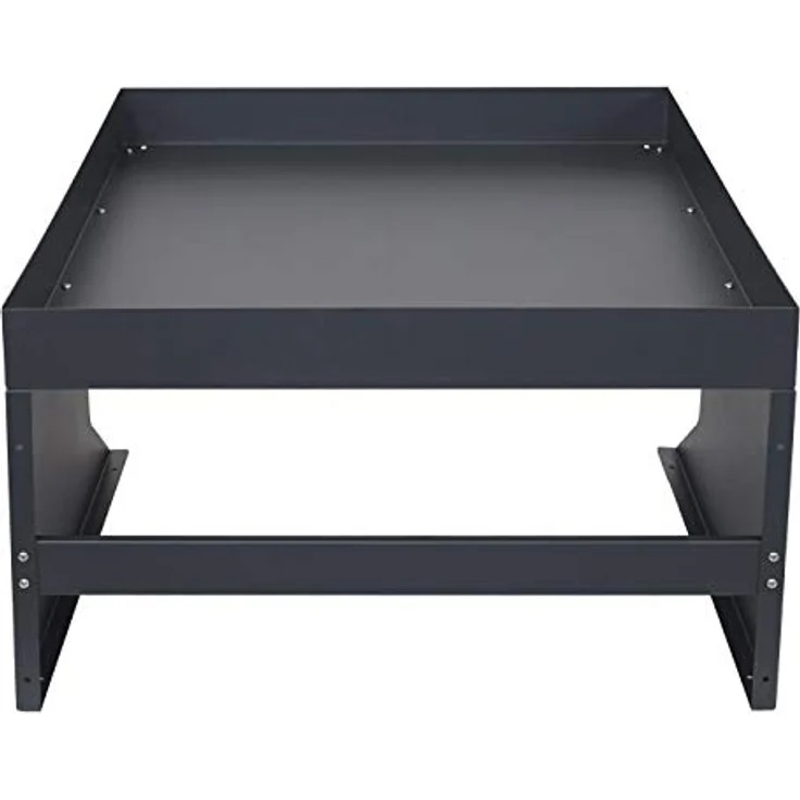 PROREGAL Mähroboter-Garage mit Pflanzkasten, Metall anthrazit, Witterungsschutz und robuste Konstruktion, 37x60x70cm – Bild 4