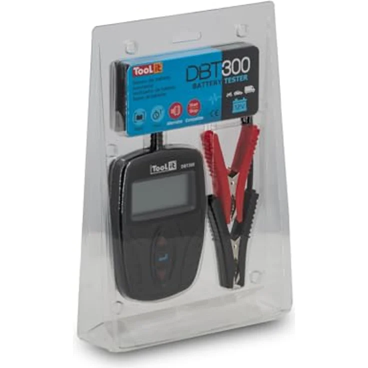 Toolit Batterietester Toolit DBT300 Kfz-Batterietester, 12V Systemanalysegerät mit LCD Anzeige, Verpolungsschutz – Bild 4