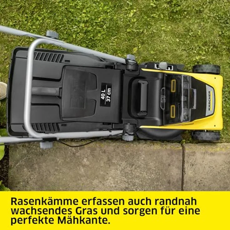 Kärcher Akku-Rasenmäher 'LMO 4-18 Dual' 18 V ohne Akku, bis 450 m², 2-in-1-Mähsystem, Mulchfunktion, iPower-Funktion, 37 cm Arbeitsbreite – Bild 6