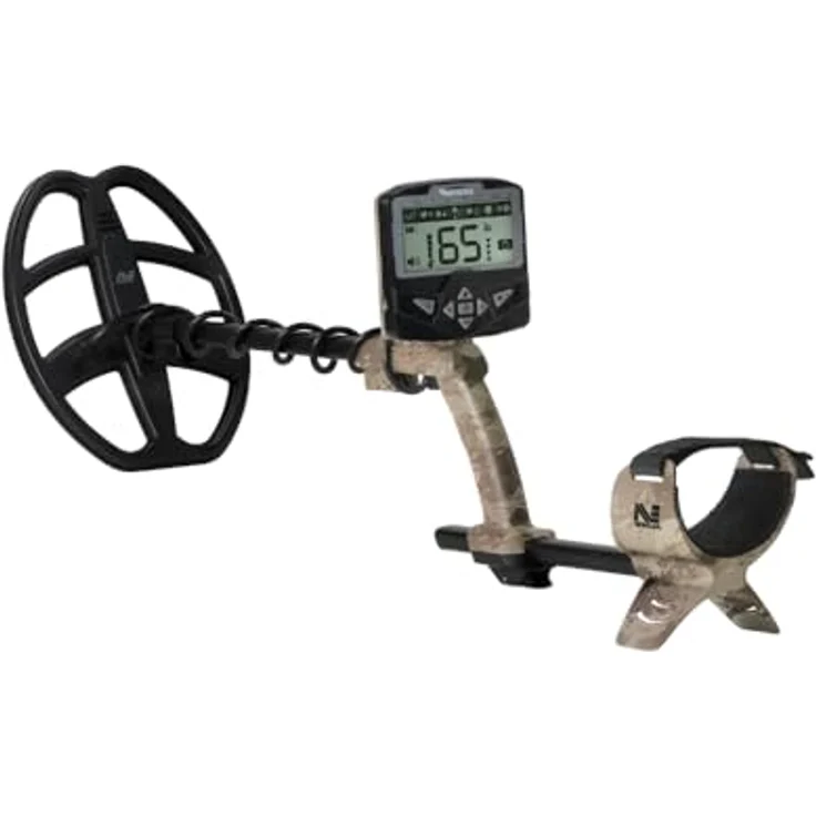 Minelab X-Terra Voyager Tactical Metal Detector, Komplettpaket mit wasserdichter Spule und präzisier Pinpoint-Funktion, Camouflaged Edition – Bild 2