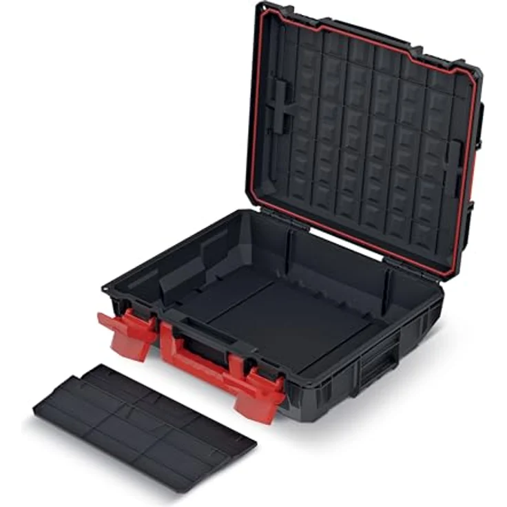 Prosperplast Kistenberg C Block Pro, Werkzeugkoffer mit vielen Fächern für optimale Werkzeugorganisation – Bild 3