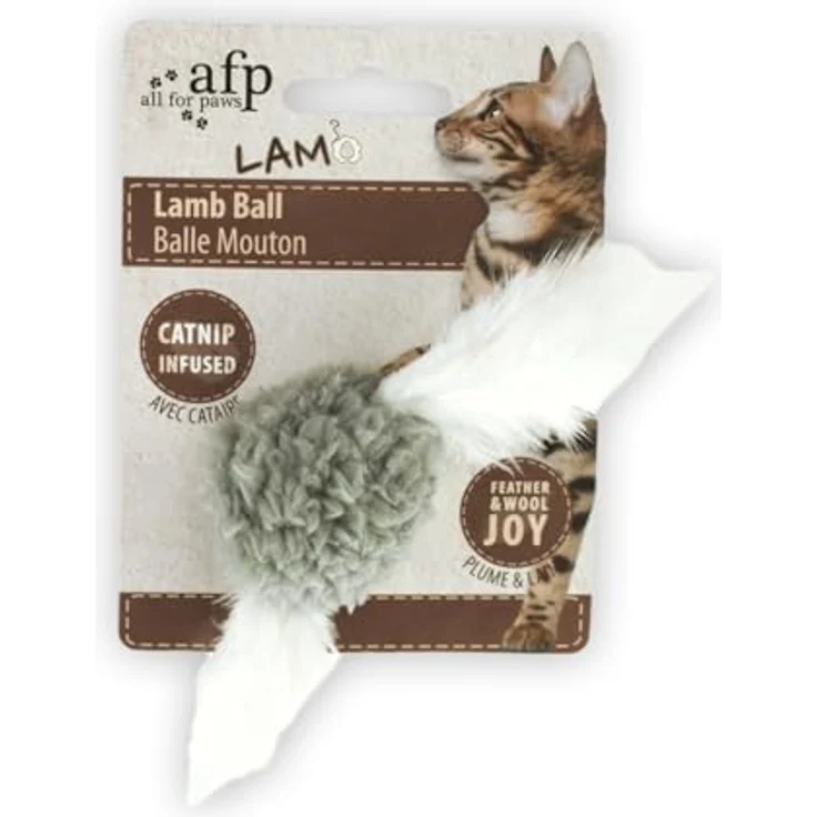 AFP Lam Cat Juguete Bola 5 cm, Tierspielzeug für Katzen, robustes Material – Bild 4