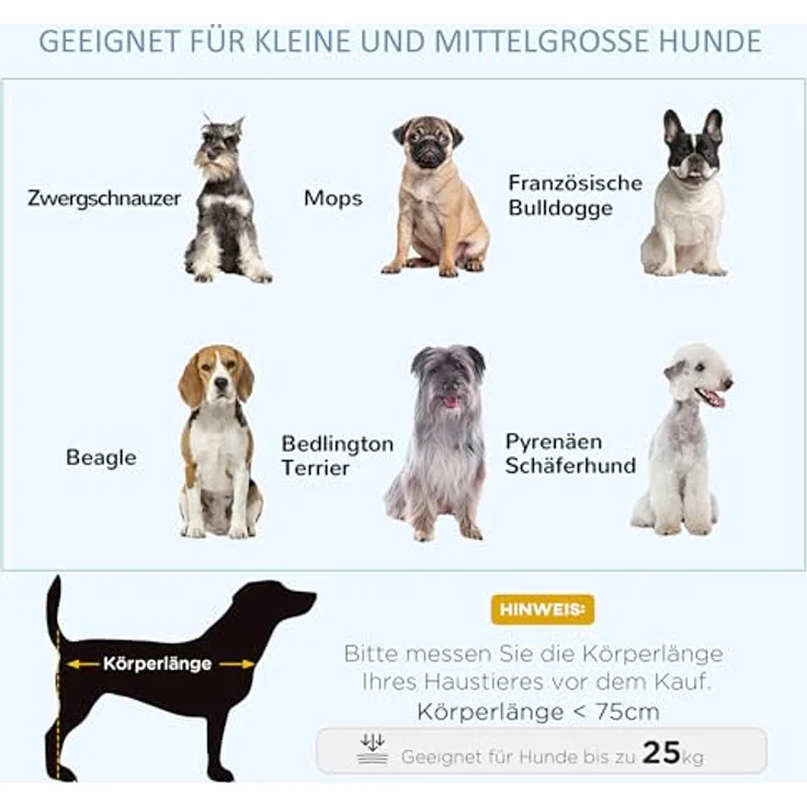 PawHut HundehГјtte Hundebox, Stahl, Schwarz, zusammenklappbar, mit großer TГјr und UniversalrГ¤dern, 94L x 58B x 78H cm – Bild 3