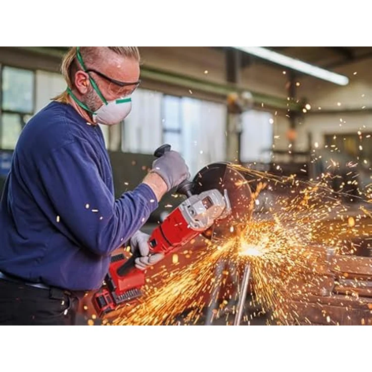 Einhell 3-tlg. Dünntrennscheiben-Set für Metall, Ø 230 mm, MPA-zertifiziert, präzise, hohe Lebensdauer, für Winkelschleifer – Bild 4