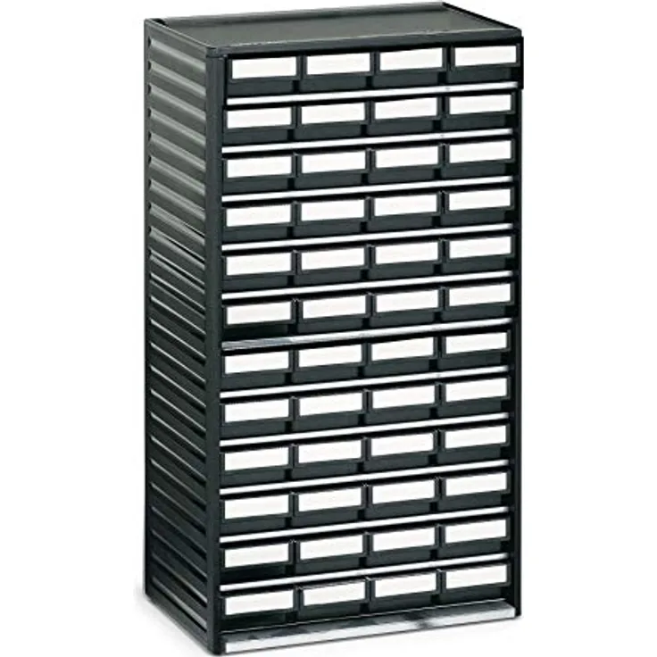 Treston ESD-Kleinteilemagazin 551-4ESD, BxTxH 310x180x550 mm