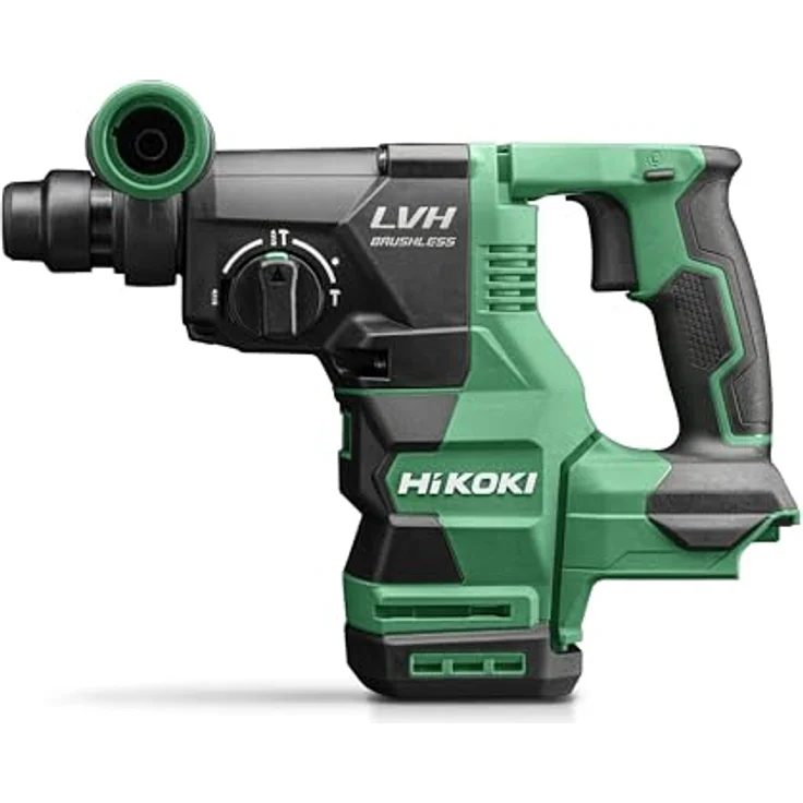 HIKOKI 18 Volt DH1826DA Akku Kombi Bohrhammer Meißelhammer W2Z SDS plus Basic, 50 Joule Schlagenergie, 3 Funktionen, inklusive Koffer – Bild 7