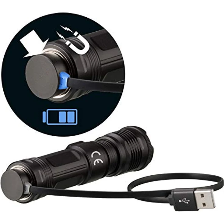 National Geographic LED Taschenlampe ILUMINOS 1000 LED Zoom Taschenlampe 1000 Lumen – Bild 3