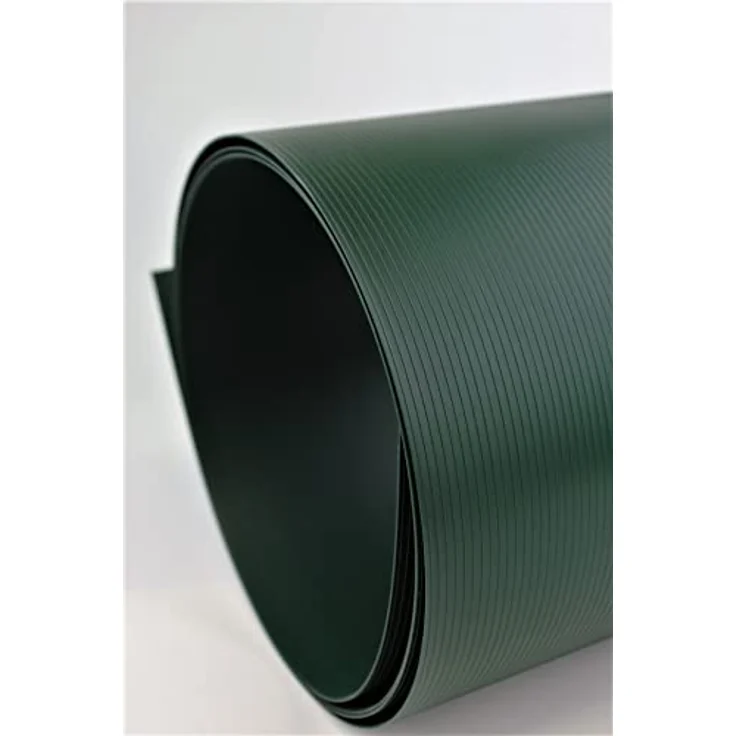 Gartenwelt Riegelsberger Premium Sichtschutzstreifen Hart-PVC für Doppelstabmatten Grün RAL 6005 Länge 2,525 Meter Höhe 19 cm Stärke 1,35 mm 1 Stück – Bild 4