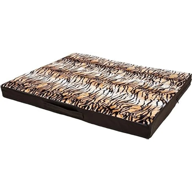 CopcoPet Hundematte Jumbo, orthopädisches Hundekissen mit Viscoschaumfüllung, Tiger – Bild 1