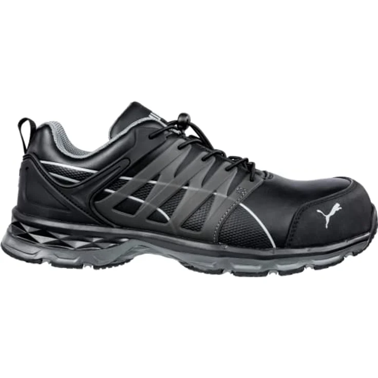 PUMA Safety VELOCITY 2.0 BLACK LOW Arbeitsschuh mit IMPULSE.FOAM und HRO Laufsohle – Bild 3
