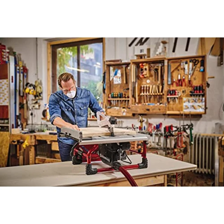 EINHELL Tischkreissäge TE-TS 254 T 2.000 Watt, Parallelanschlag mit Exzenterklemmung & Winkelanschlag (+/-60°) – Bild 2