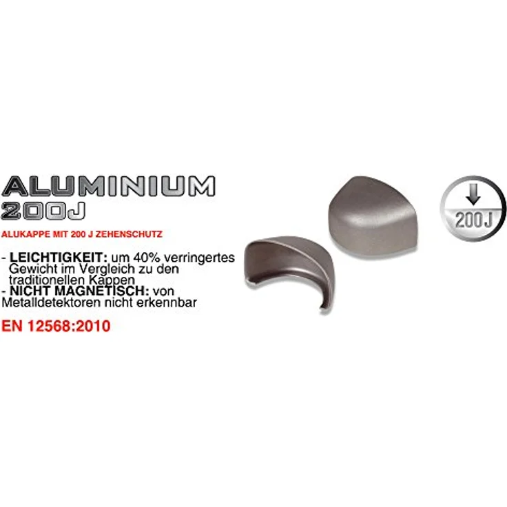 Cofra Burst, Sicherheitsschuhe S3 mit Aluminiumzehenkappe und durchtrittsicherer K-Flex-Sohle, wasserabweisendes Leder, Größe 43 – Bild 8