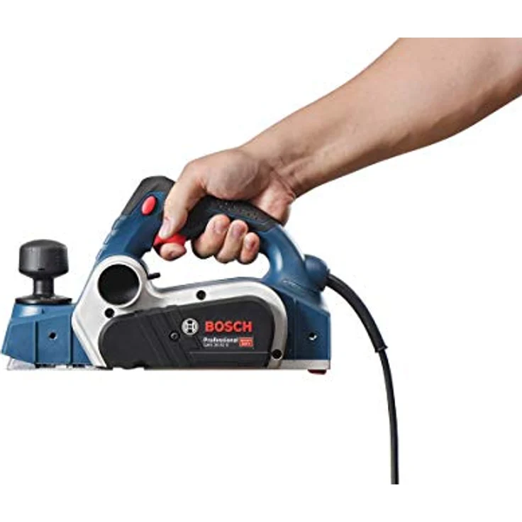 Bosch Professional Handhobel GHO 26-82 D (inkl. Parallelanschlag, Sechskantstiftschlüssel SW 2,5, Stoffstaubbeutel, im Koffer) – Bild 4