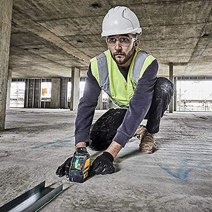 Dewalt DW088CG-XJ Kreuzlinien-Laser gruen, Schwarz-Gelb – Bild 7