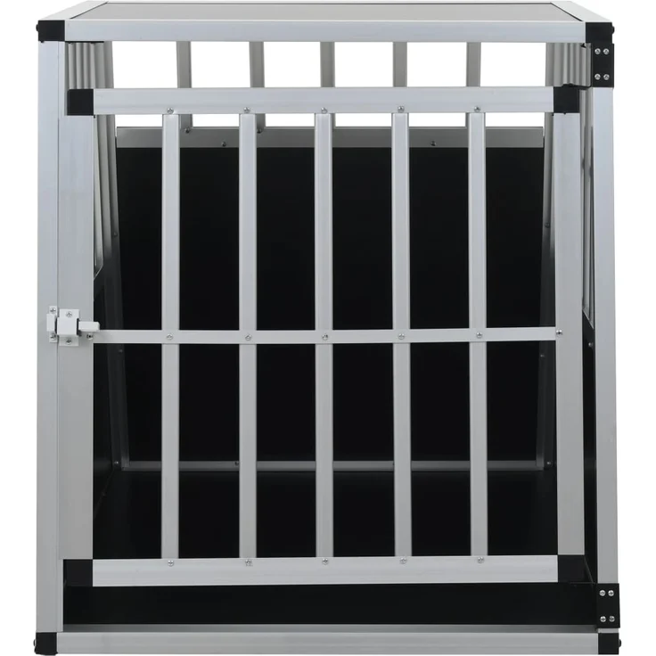 vidaXL Hundetransportbox mit Einzeltür 65 x 91 x 69,5 cm – Bild 3