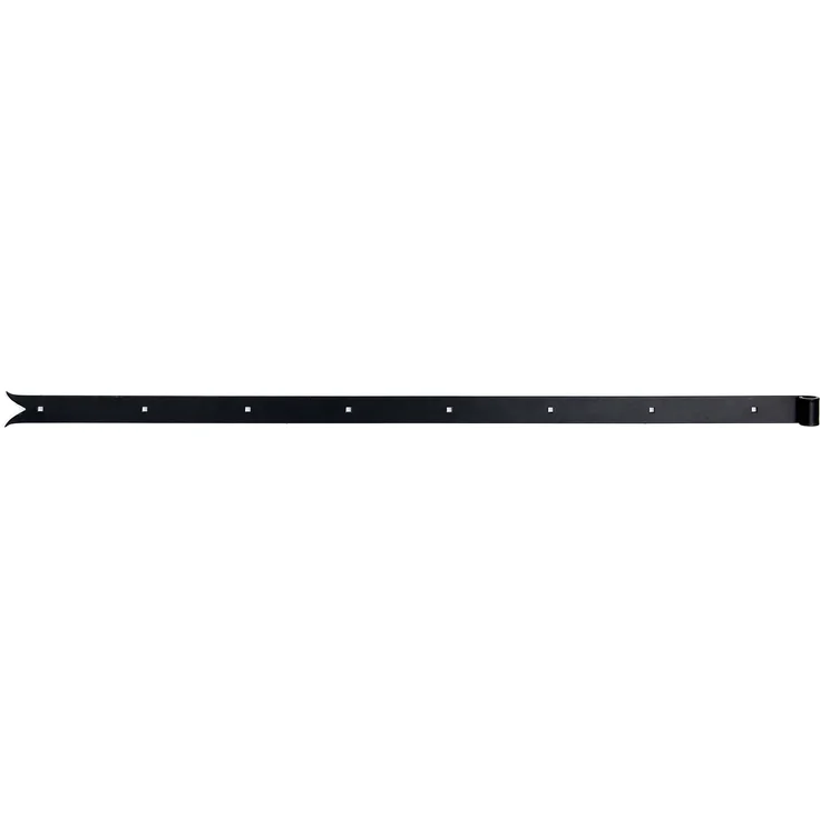 Alberts Ladenband | Abschluss Karpfenschwanz | schwarz | Rolle Ø16 mm | Größe 1200 x 40 mm 
(308728) – Bild 1