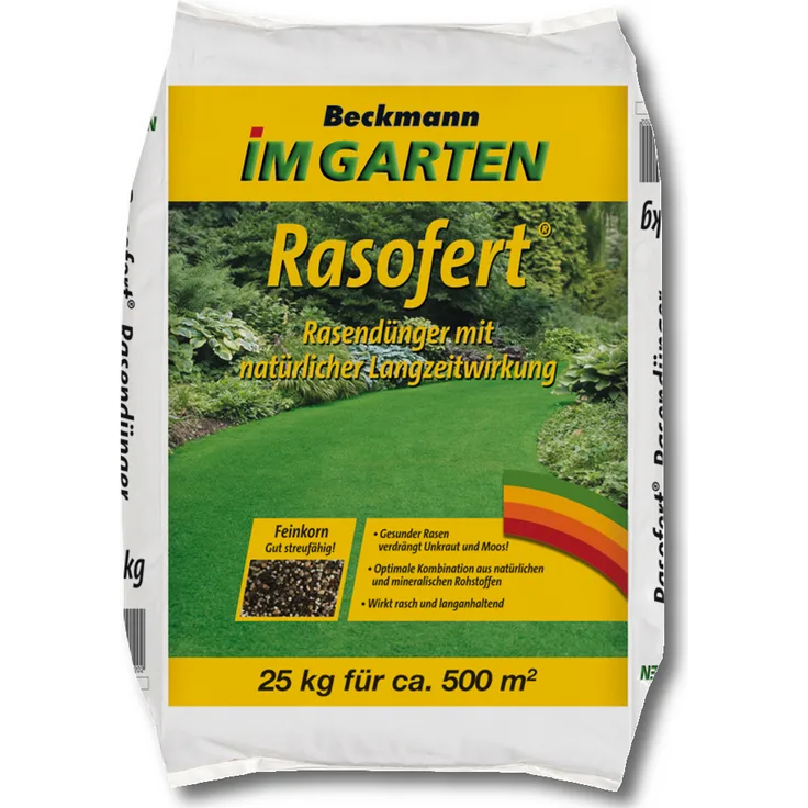 BECKMANN Rasofert® Rasendünger, 25 kg