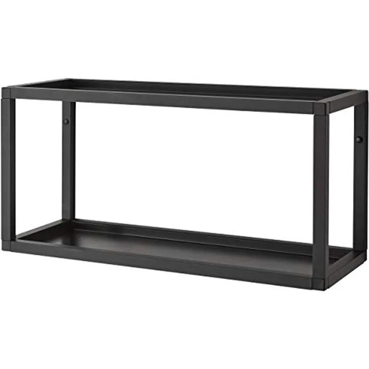Regalsystem 60x30 schwarz eloxiert 600x250x300mm