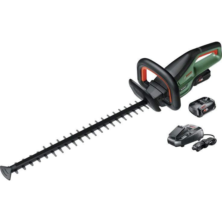 Bosch UniversalHedgeCut 18-55 Akku Heckenschere inkl. 2. Akku 18V Li-Ion und Ladegerät – Bild 1