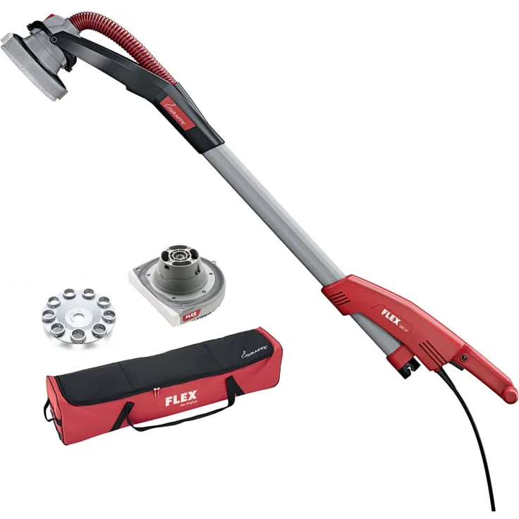 Flex Wand- und Deckenschleifer Beton Giraffe GDE 10 mit Wechselkopfsystem, Ausführung: 504.211, Set Thermo Jet