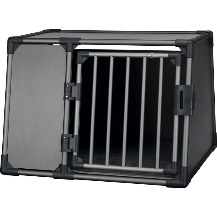 Trixie Transportbox Aluminium graphit Alubox L – Bild 1