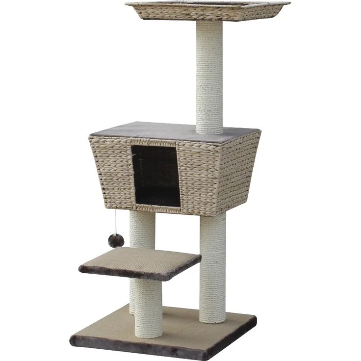 Nobby Kratzbaum MOTEGA S 48x48 cm 114 cm hellbraun – Bild 1