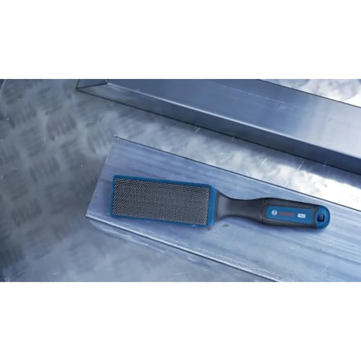 BOSCH PRO Feilenbürste 230 mm, effiziente Werkstattfeile mit C-Stahl Drahtteller zur schnellen Reinigung von Handfeilen und Raspeln – Bild 6