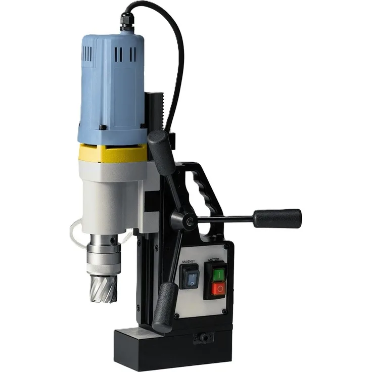 Jepson Power MAGPRO 40/1S, Kernbohrmaschine 1100 W mit Keyless Schnellspannsystem und Magnetfuß 158x76mm, 12-40mm Bohrdurchmesser