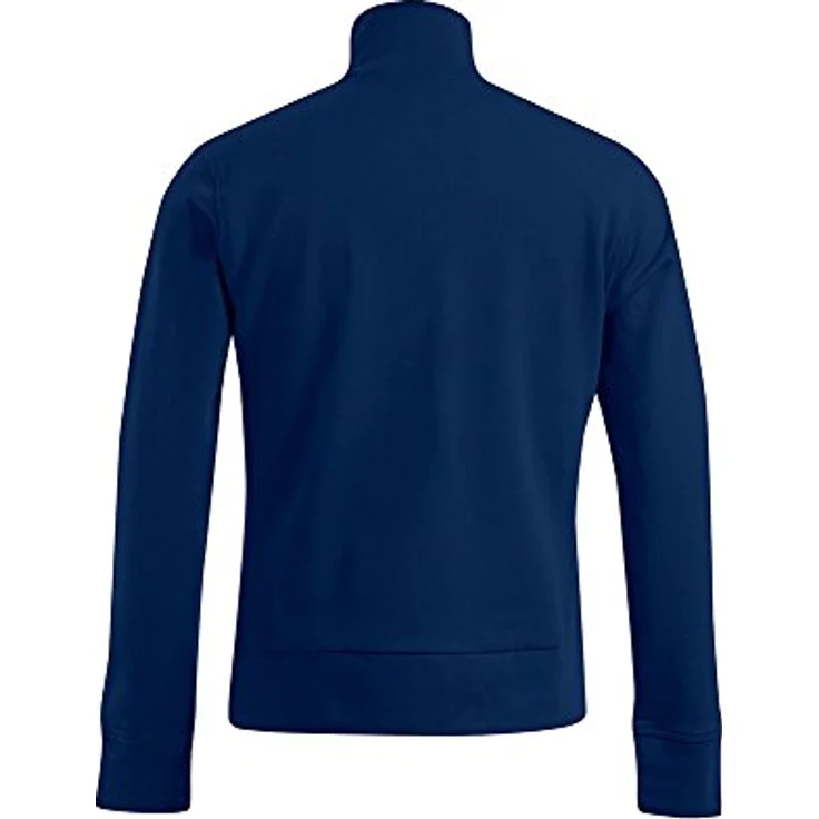 Promodoro Sweatshirtjacke g. XXXL, Marine - 100 % Baumwolle, schmale Passform, Seitentasche mit Reißverschluss – Bild 4