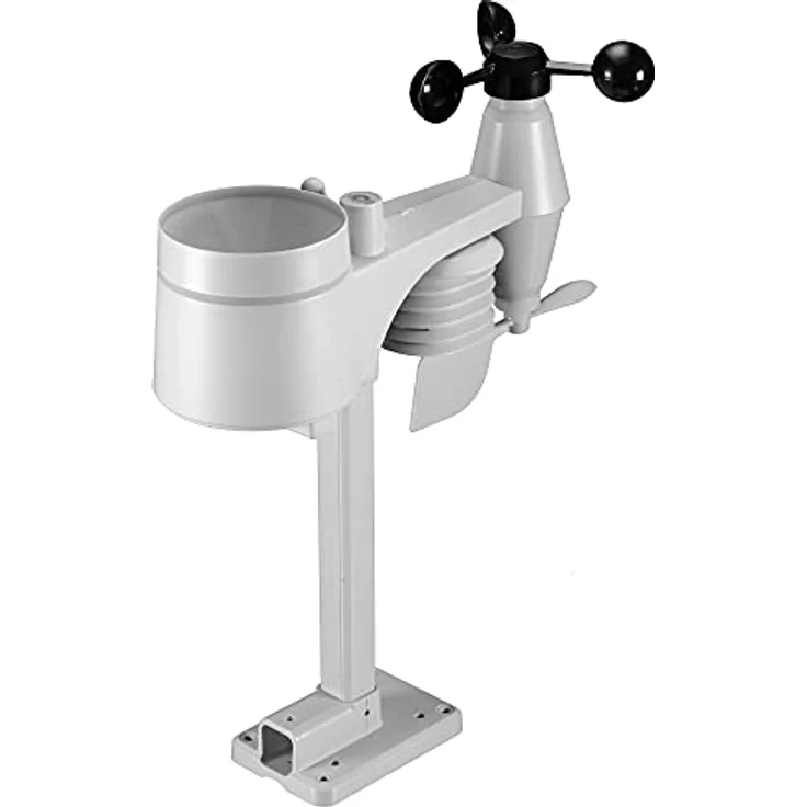 Bresser ClimateConnect, Smarte Wetterstation mit 7-in-1 Außensensor, Alexa & Google Home kompatibel, schwarz – Bild 4