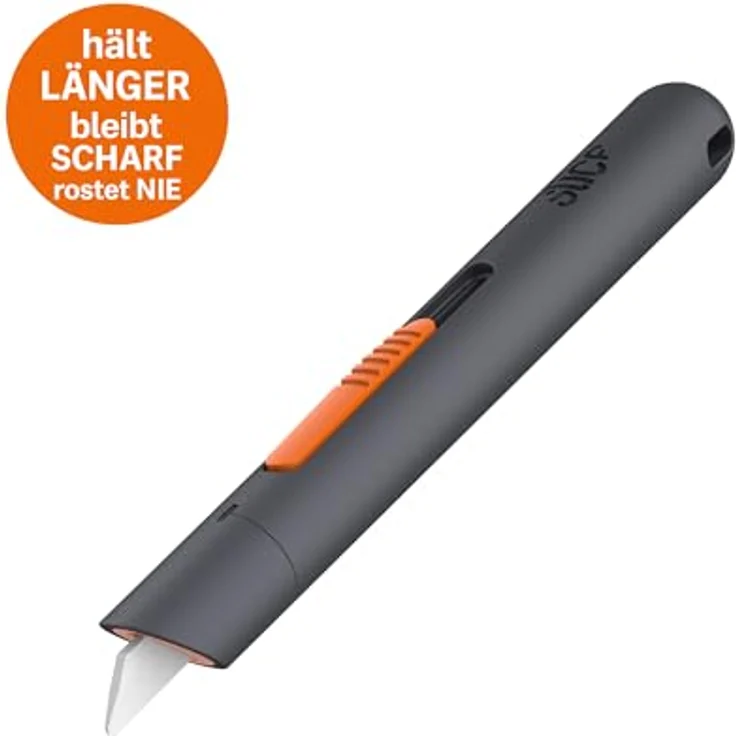 SLICE Cuttermesser Slice 10513, manueller Stift-Cutter mit keramischer Sicherheitsklinge, robuster Griff, 3 Klingenpositionen – Bild 3