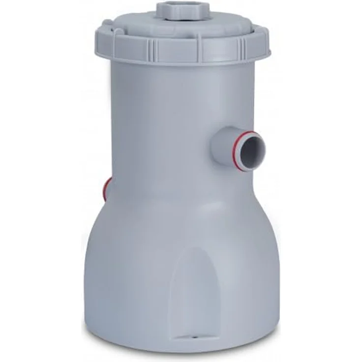 COIL Poolpumpe Filteranlage, Sandfilter mit Kartuschenfilter & Filtrationskugeln, Kapazität 3028 l/h für Pools bis 17400 l, 60W, 220-240V – Bild 5