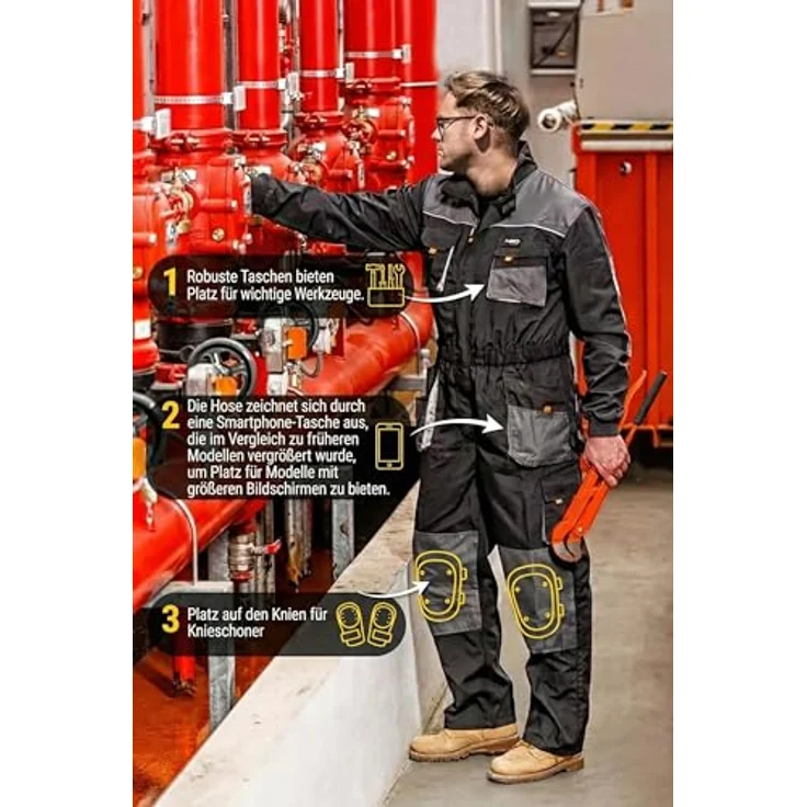 Profi Arbeitsoverall XL – Bild 6