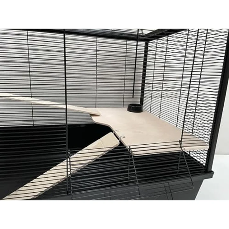 Ollesch Mega Hamsterkäfig Mäusekäfig Nagerkäfig 100 x 54 x 61 cm mit Zubehör – Bild 4